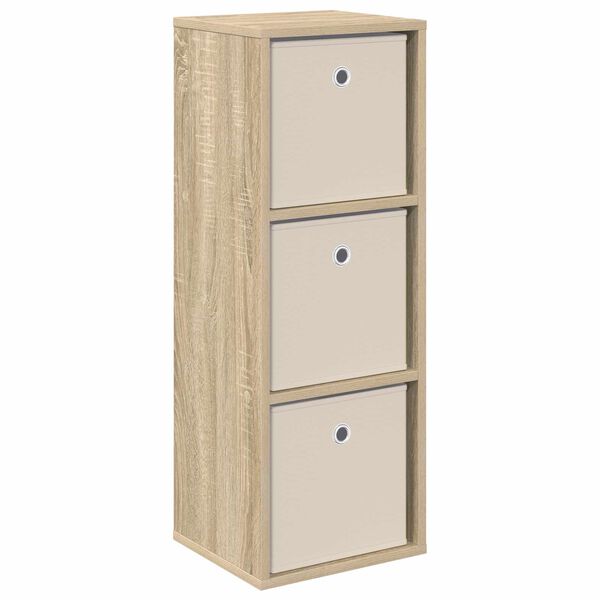 Aparador con cajón Roble Sonoma 305 x 27 x 845 cm Roble Sonoma 35 x 32 x 99.5 cm