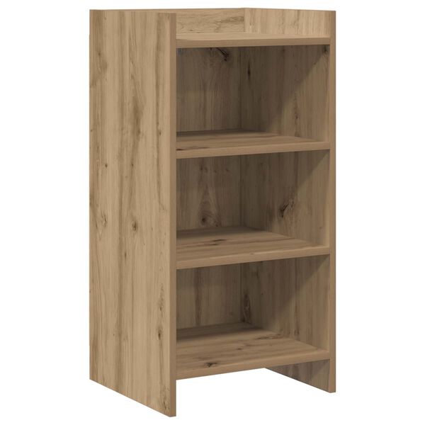 Aparador Roble Artesanal 40 x 36 x 80 cm Madera de ingeniería Roble artesanal 8011074