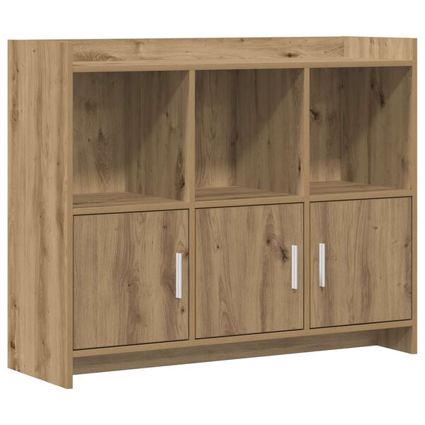Aparador Roble Artesanal 985 x 33 x 80 cm Madera de ingeniería Roble artesanal 8011146