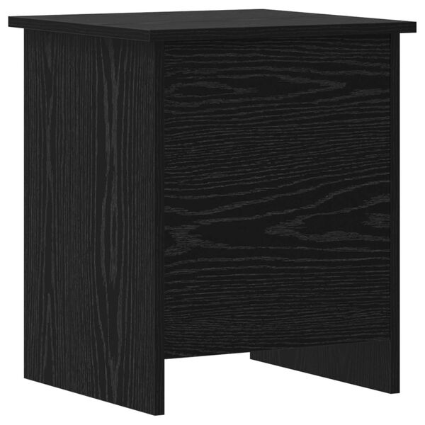 Baúl de almacenamiento Roble Negro 40 x 40 x 50 cm Roble negro 40,5 cm
