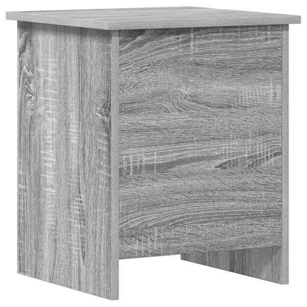 Baúl de almacenamiento Sonoma gris 40 x 40 x 50 cm Sonoma gris 40,5 cm