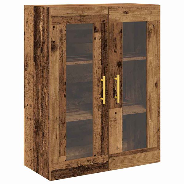Armario de Pared Madera envejecida 695 x 34 x 90 cm Madera envejecida 862165