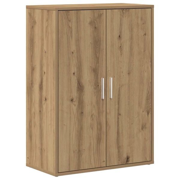 Aparador Roble artesanal 60 x 31 x 84 cm Madera de ingeniería Roble artisan