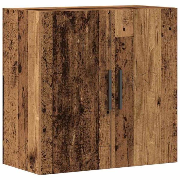 Armario de Pared Madera envejecida 60 x 315 x 60 cm Madera envejecida