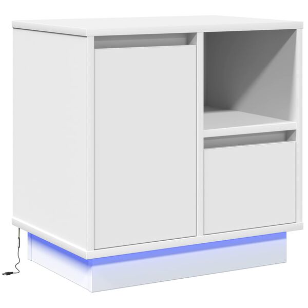 Armario de Noche 50 x 345 x 50 cm. Madera de ingeniería White