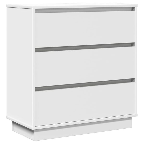 Armario de Noche 71 x 345 x 75 cm Madera de ingeniería White