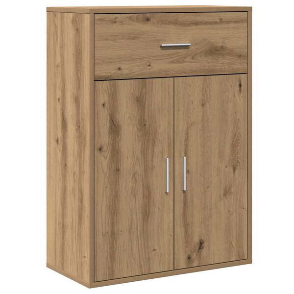 Aparador Roble artesanal 60 x 30 x 84 cm Madera de ingeniería Roble artisan