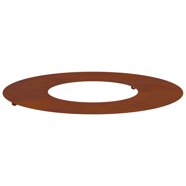 adecuado para Anillo de Árbol Plano Marrón Ø30 / 60 cm Acero oxidado 60 cm