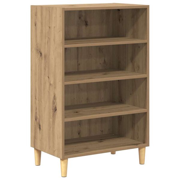 Aparador Roble artesanal 57 x 35 x 89.5 cm Madera de ingeniería Roble artisan