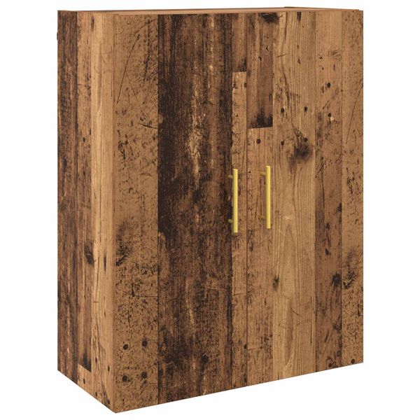 Armario de Pared Madera vieja 695 x 34 x 90 cm Madera envejecida 879513
