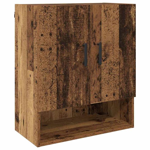 Armario de pared Madera vieja 60 x 31 x 70 cm Madera envejecida 879543