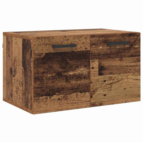 Armario de pared Madera vieja 60 x 365 x 35 cm Madera envejecida 60 x 36,5 x 35 cm