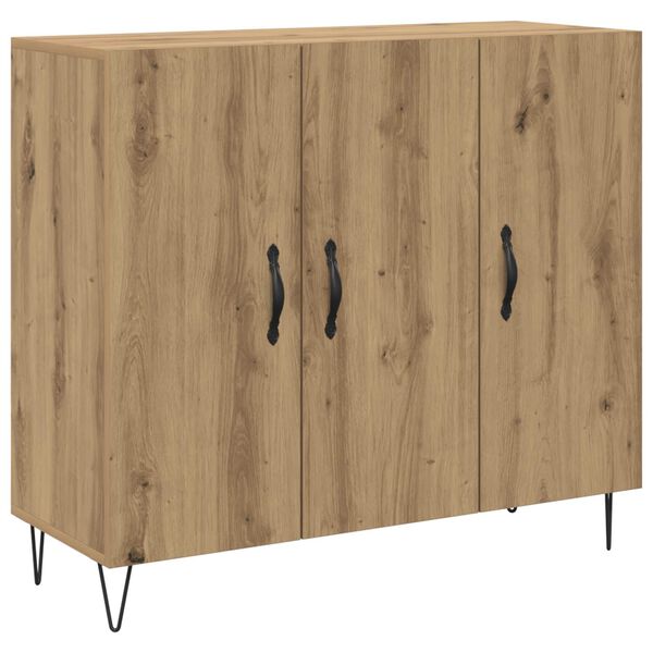 Aparador Roble artesanal 90 x 325 x 80 cm Madera de ingeniería Roble artisan