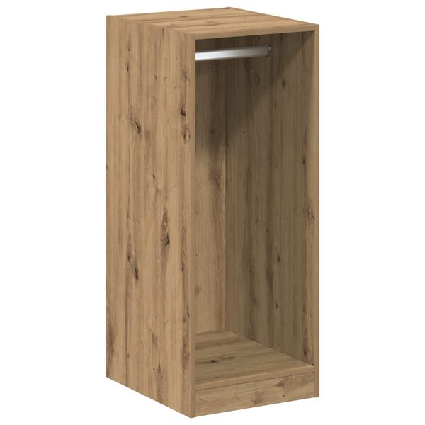 Armario con estante Roble artesanal 41 x 48 x 102 cm Roble artesanal 41 x 48 x 102 cm con varilla
