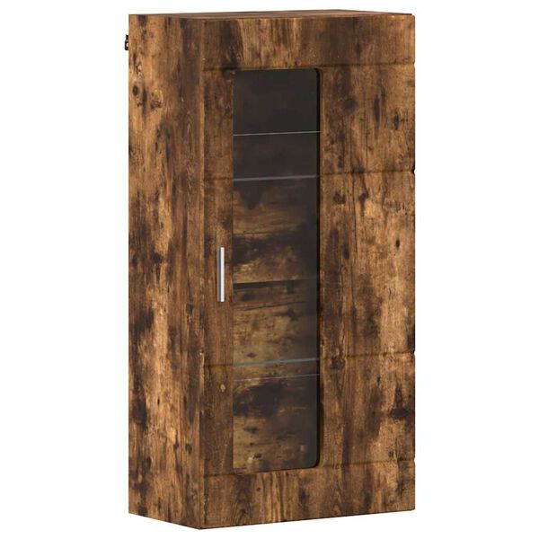 Armario de Madera Roble ahumado 50 x 29 x 100 cm Roble ahumado Armario de pared