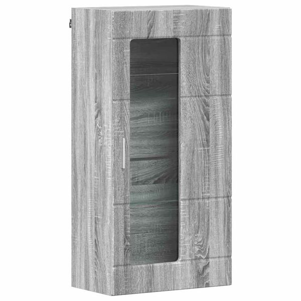 Armario de Madera Gris Sonoma 50 x 29 x 100 cm Gris sonoma Armario de pared