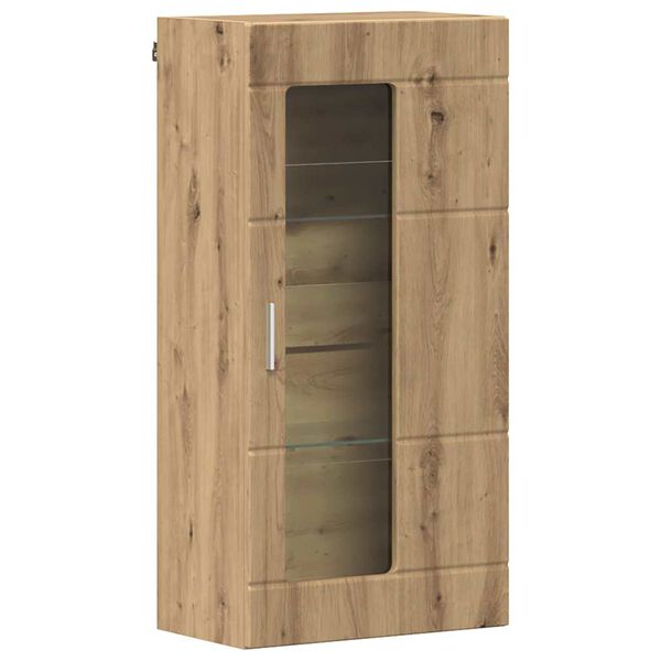 Armario de Madera Roble artesanal 50 x 29 x 100 cm Roble artisan Armario de pared