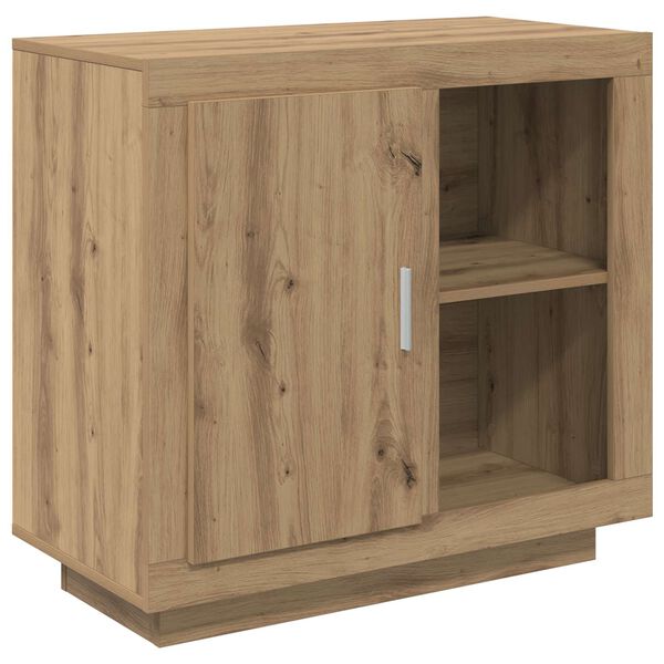 Aparador Roble artesanal 80 x 40 x 75 cm Madera de ingeniería Roble artisan 880535