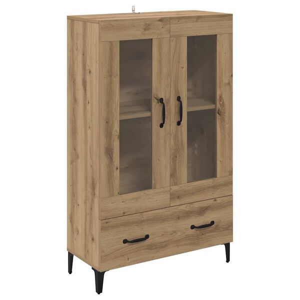 Alacena con cajón Roble artesanal 70 x 31 x 115 cm Roble artisan