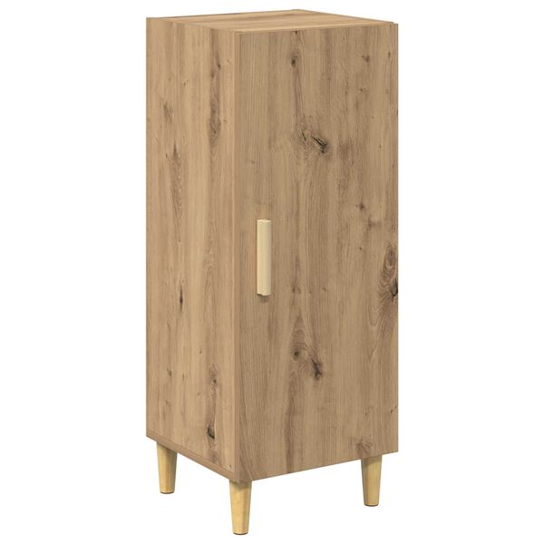 Aparador Roble artesanal 345 x 34 x 90 cm Madera de ingeniería Roble artisan