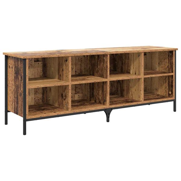 Armario para Zapatos con estante Madera Vieja 131 x 35 x 50 cm Madera envejecida 131 x 35 x 50 cm