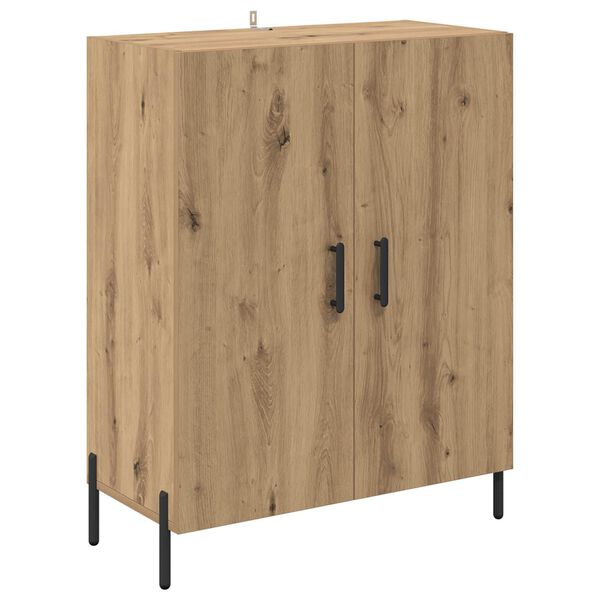 Aparador Roble artesanal 695 x 34 x 90 cm Madera de ingeniería Roble artisan 881475