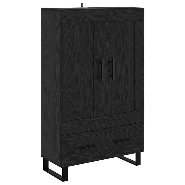 Alacena Roble Negro 695 x 31 x 115 cm Madera contrachapada Roble negro 882588