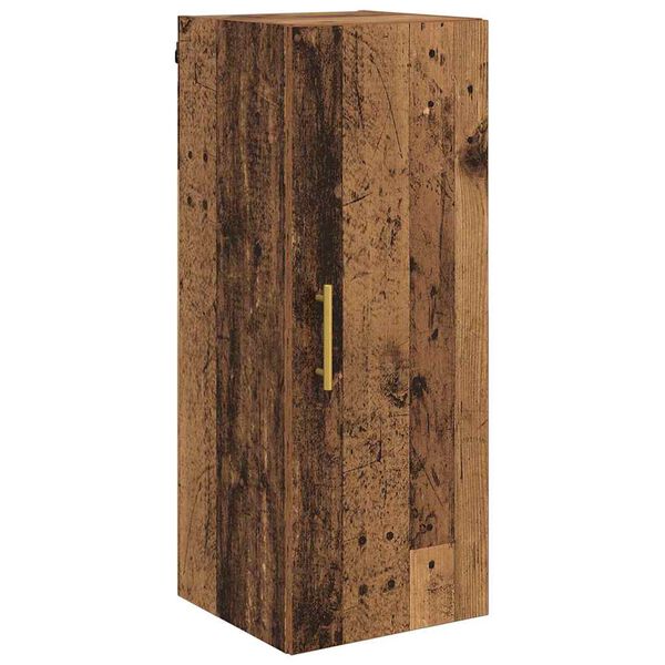 Armario de pared Madera Vieja 345 x 34 x 90 cm Madera vieja 882604