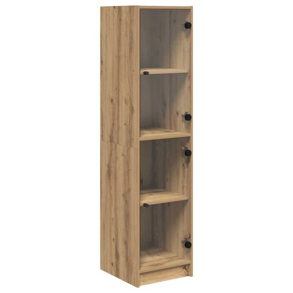 Alacena Roble artesanal 35 x 37 x 142 cm Madera contrachapada Roble artisan