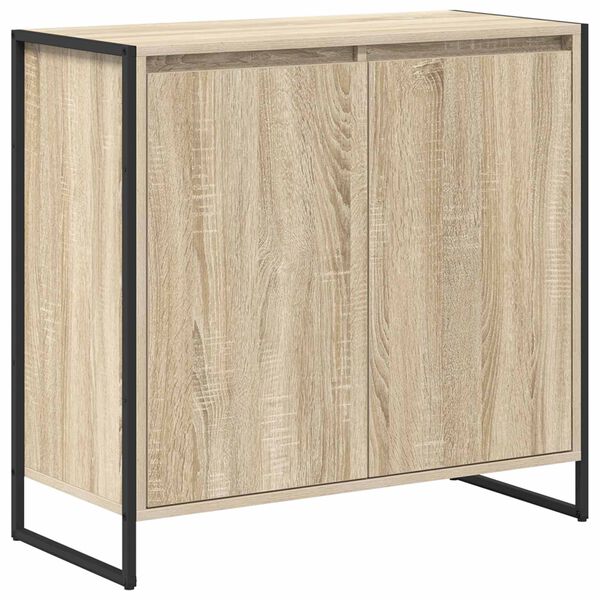 Armario auxiliar Sonoma 79 x 36 x 75 cm Madera contrachapada Roble Sonoma