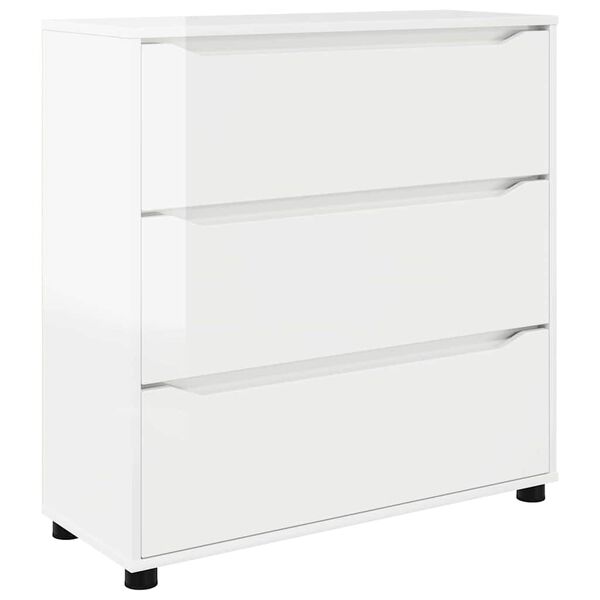 Armario de almacenamiento brillante 80 x 31 x 81 cm brillante 80 x 31 x 81 cm