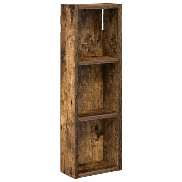 Armario de pared para baño Roble Ahumado 20 x 10 x 605 cm Roble ahumado 20 x 10 x 60,5 cm