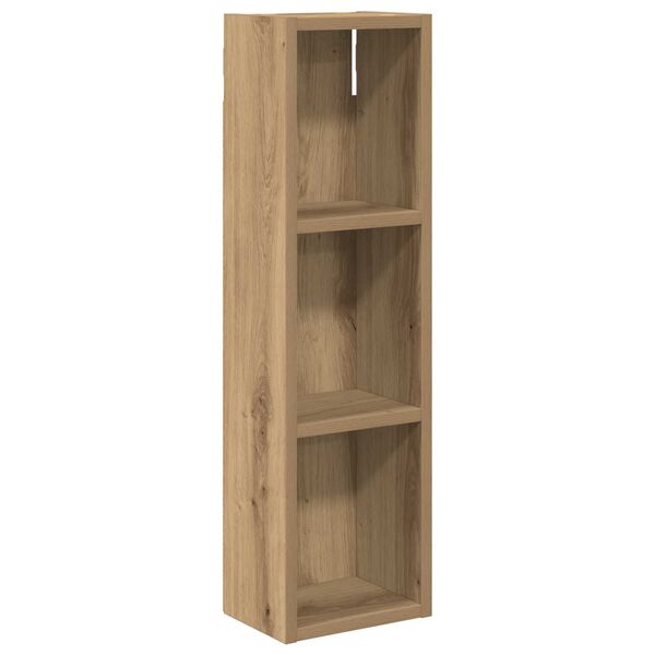 Armario de pared para baño Roble Artesanal 20 x 14 x 70 cm Roble artesanal 20 x 14 x 70 cm