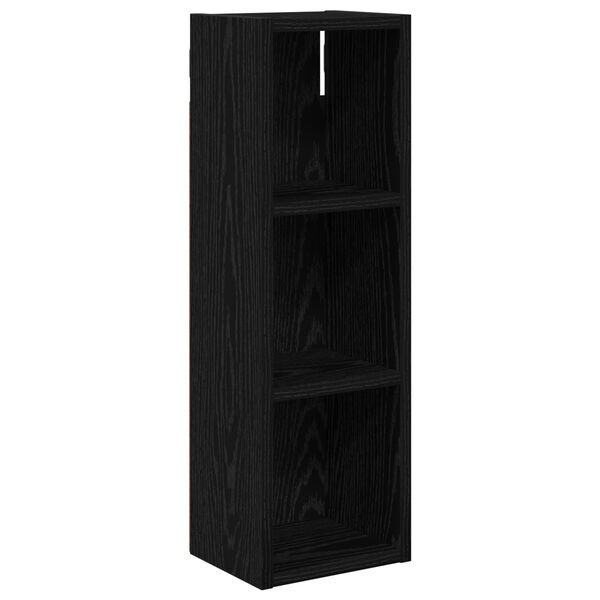 Armario de pared para baño Roble Negro 20 x 16 x 625 cm Roble negro 20 x 16 x 62,5 cm