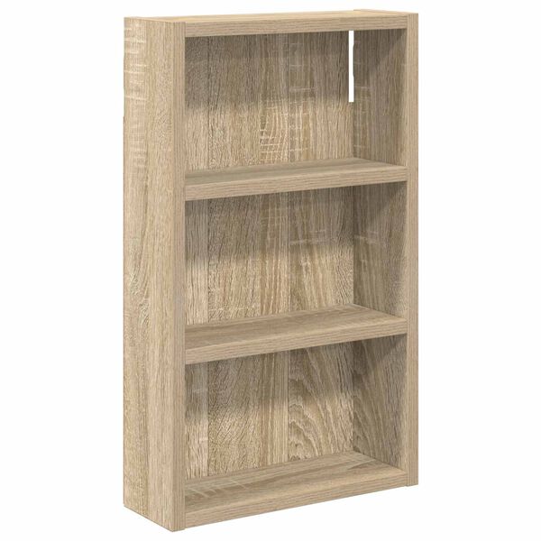 Armario de pared para baño Roble Sonoma 30 x 10 x 50 cm Roble Sonoma 30 x 10 x 50 cm