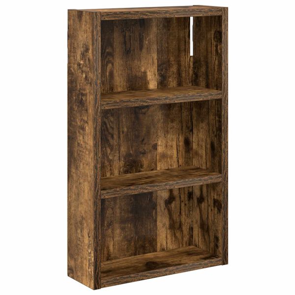 Armario de pared para baño Roble Ahumado 30 x 10 x 50 cm Roble ahumado 30 x 10 x 50 cm