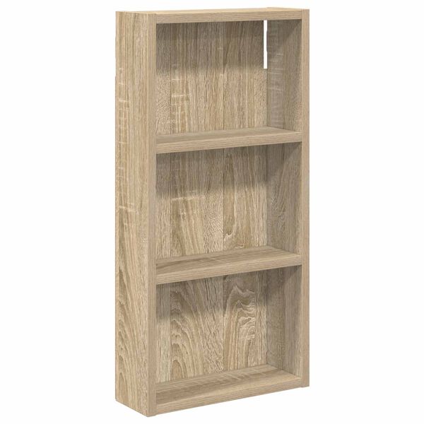 Armario de pared para baño Roble Sonoma 30 x 10 x 605 cm Roble Sonoma 30 x 10 x 60,5 cm