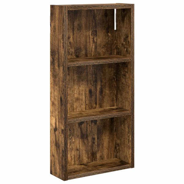 Armario de pared para baño Roble Ahumado 30 x 10 x 605 cm Roble ahumado 30 x 10 x 60,5 cm