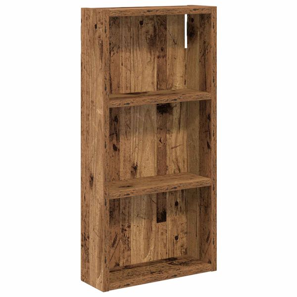 Armario de pared para baño Madera vieja 30 x 10 x 605 cm Madera envejecida 30 x 10 x 60,5 cm