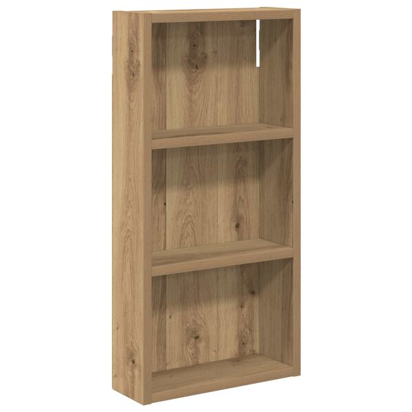 Armario de pared para baño Roble Artesanal 30 x 10 x 605 cm Roble artesanal 30 x 10 x 60,5 cm