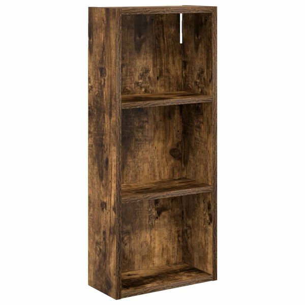 Armario de pared para baño Roble Ahumado 30 x 14 x 70 cm Roble ahumado 30 x 14 x 70 cm