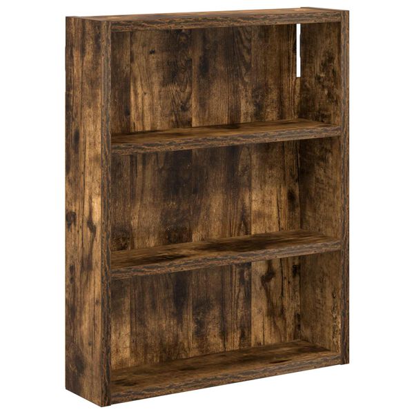 Armario de pared para baño Roble Ahumado 40 x 10 x 50 cm Roble ahumado 40 x 10 x 50 cm