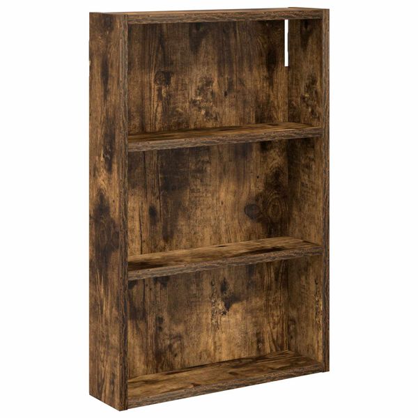 Armario de pared para baño Roble Ahumado 40 x 10 x 605 cm Roble ahumado 40 x 10 x 60,5 cm