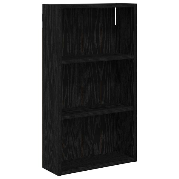 Armario de pared para baño Roble Negro 40 x 14 x 70 cm Roble negro 40 x 14 x 70 cm