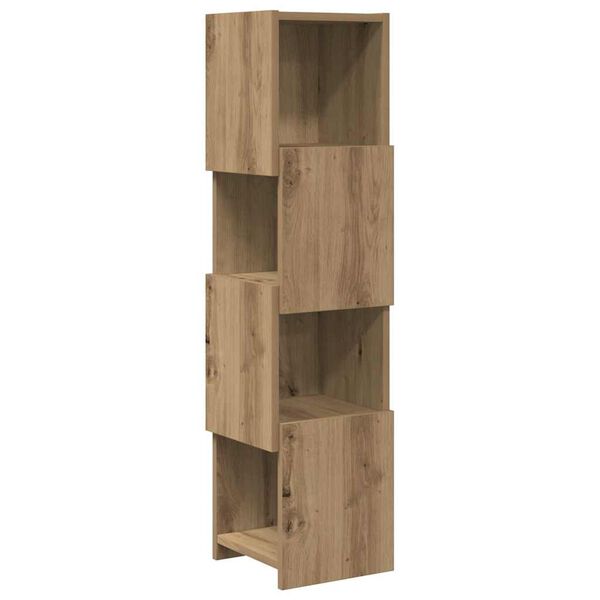 Armario de esquina Roble artesanal 255x25x102cm Roble artisan 25×25,5x102cm