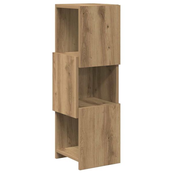 Armario de esquina Roble artesanal 255x25x80cm Roble artisan 25×25,5x80cm
