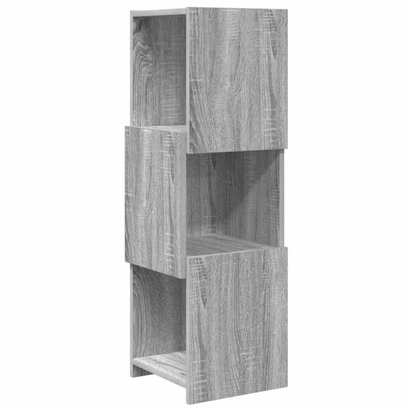 Armario de esquina Gris Sonoma 305x30x95cm Gris sonoma 30×30,5x95cm