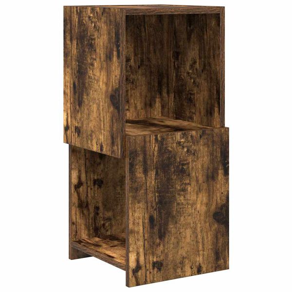 Armario de esquina Roble ahumado 305x30x65cm Roble ahumado 30×30,5x65cm