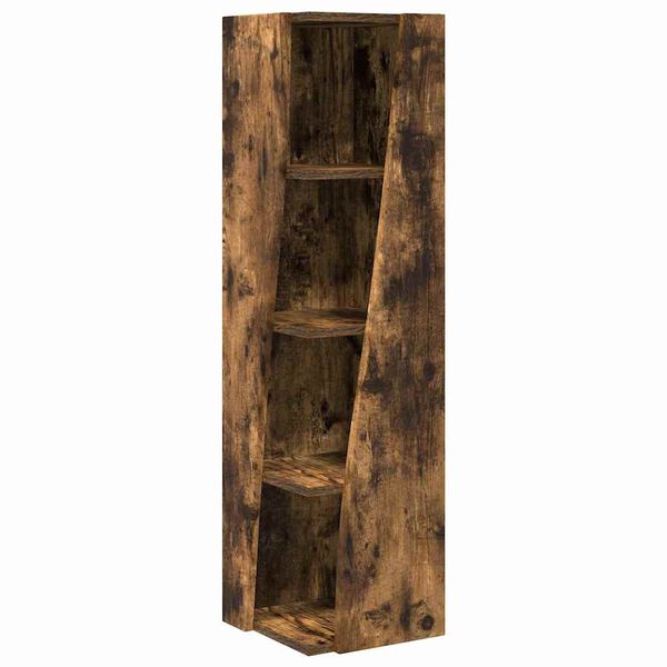 Armario de esquina Roble ahumado 275x27x102cm Roble ahumado 27,5x27x102cm