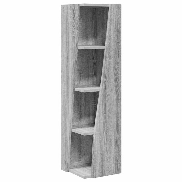 Armario de esquina Gris Sonoma 275x27x102cm Gris sonoma 27,5x27x102cm